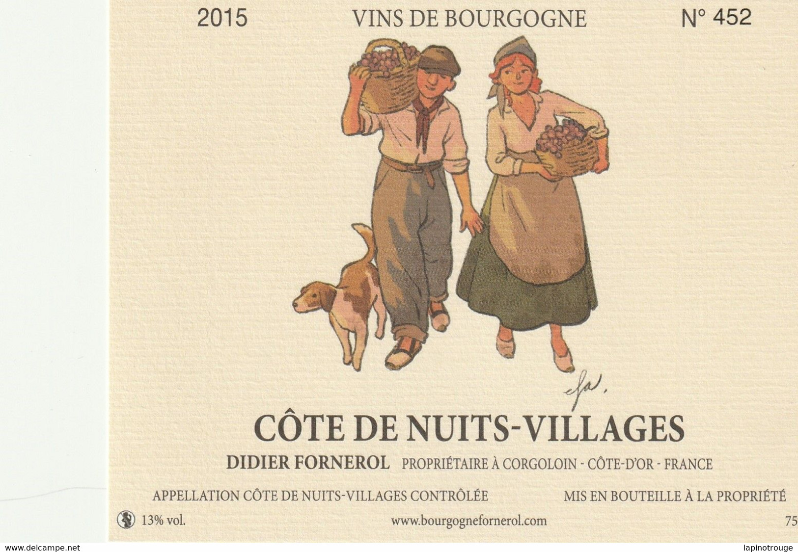 Etiquette Vin EFA Festival BD Vini BD 2018 (L'Âme Du Vin - El Arte De La Mesa