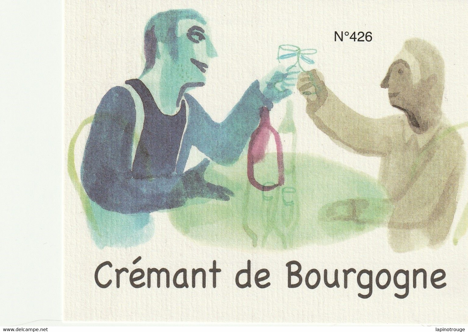 Etiquette Vin EVENS Brecht Festival Vini BD 2019 (les Noceurs - Art De La Table