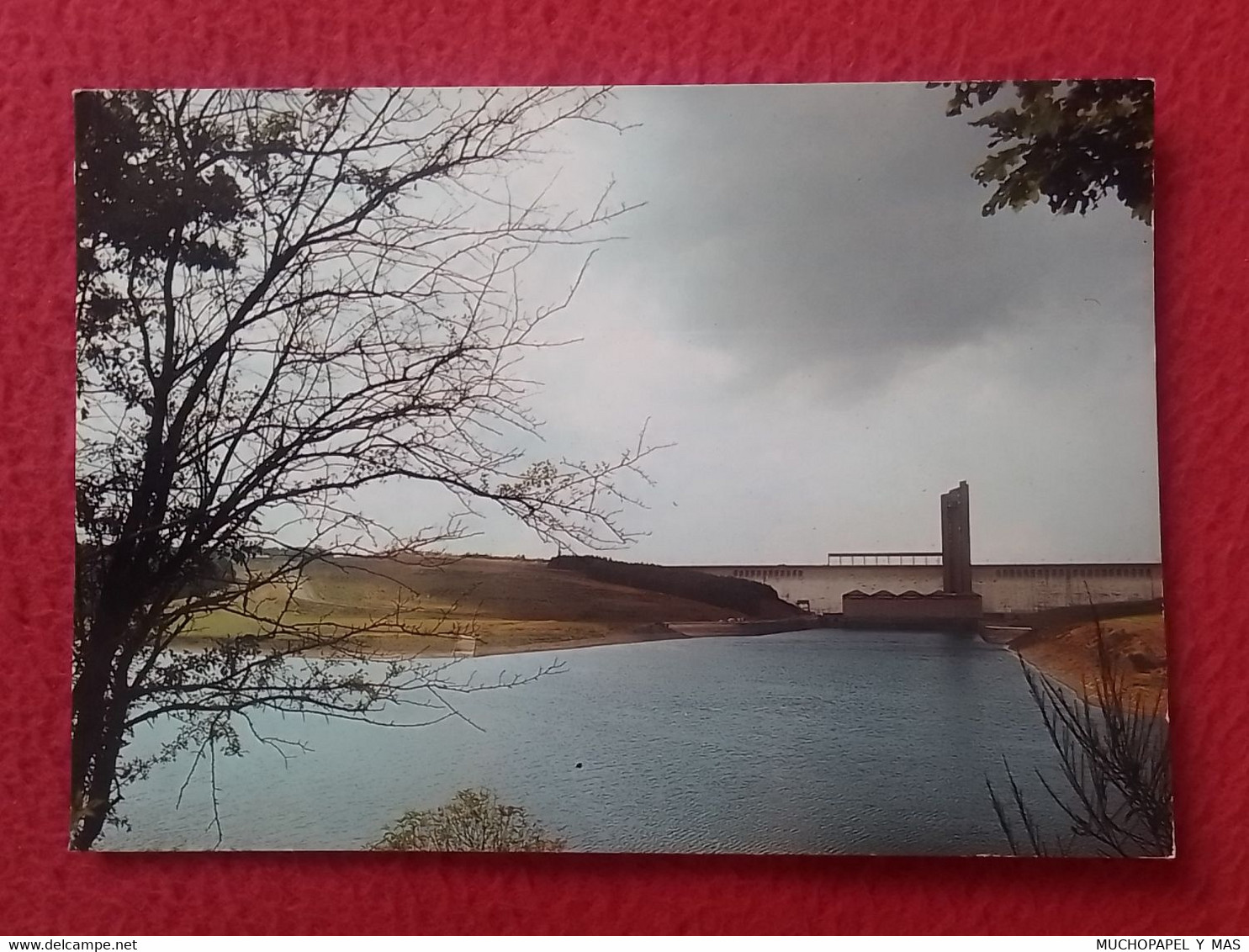 POSTAL POST CARD CARTE POSTALE BARRAGES DE L'EAU D'HEURE, PRESA,..SKI NAUTIQUE..ETC CERFONTAINE ? BELGIQUE ? BELGIUM ?.. - Cerfontaine