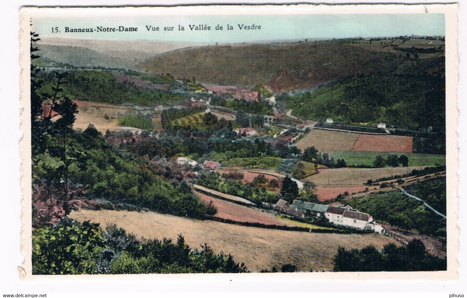 B-9343   BANNEUX-NOTRE-DAME : Vue Sur La Vallee De La Vierge - Sprimont