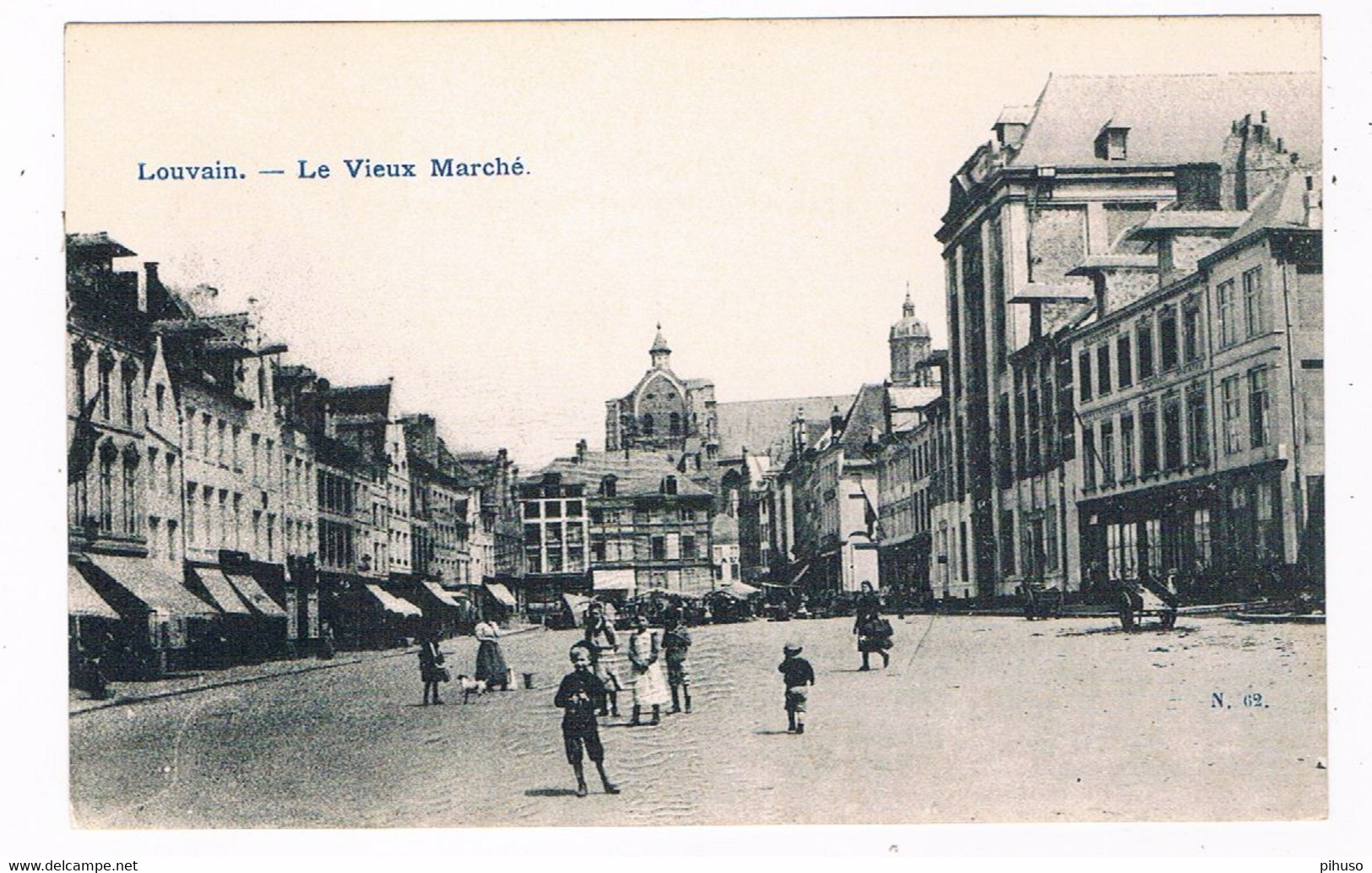 B-9348   LOUVAIN : Le Vieux Marche - Leuven