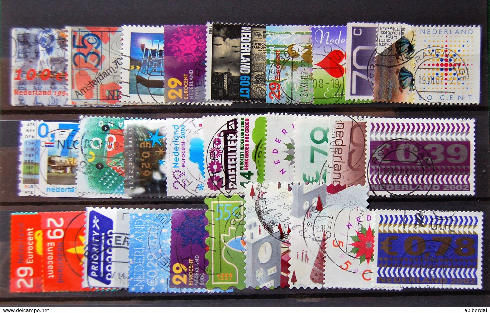 Nederland Pays Bas - Small Batch Of 30 Stamps Used XXXIV - Collections