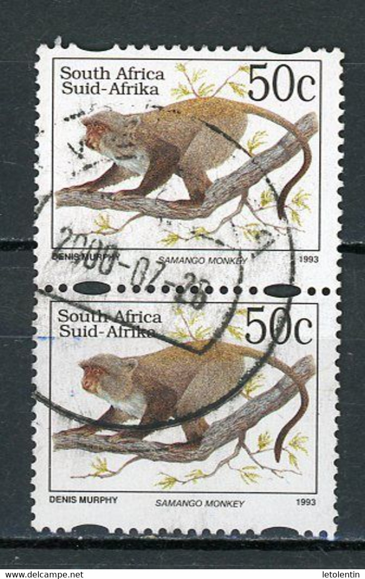 AFRIQUE DU SUD : FAUNE - N° Yvert 814A Obli. Dent. échancrée (NOM EN ANGLAIS) - Used Stamps