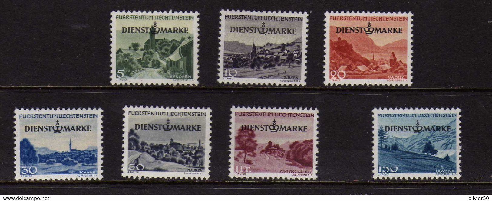 Liechtenstein -  (1947) - Timbres De Service -   Neufs** - MNH - Service