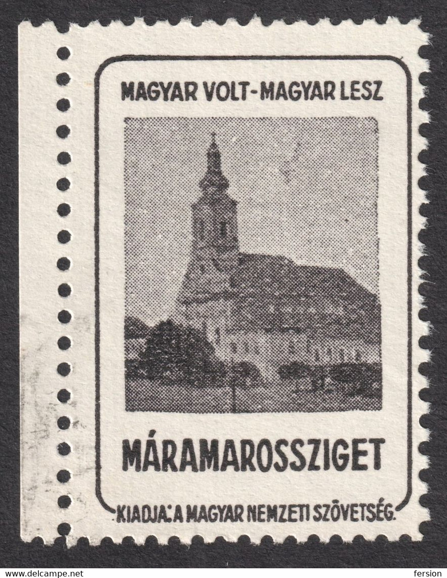 Máramarossziget Sighetu Sighetu Marmației Church Chatedral Occupation Revisionism WW1 Romania Hungary Transylvania - Transylvania