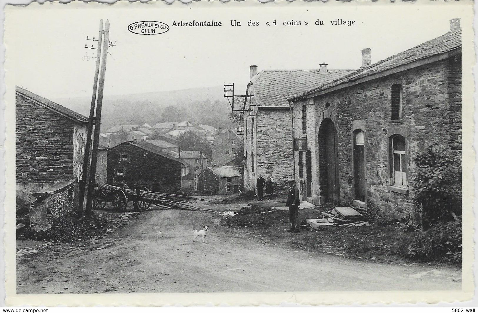 LIERNEUX-ARBREFONTAINE : Un Des "4 Coins" Du Village - Lierneux