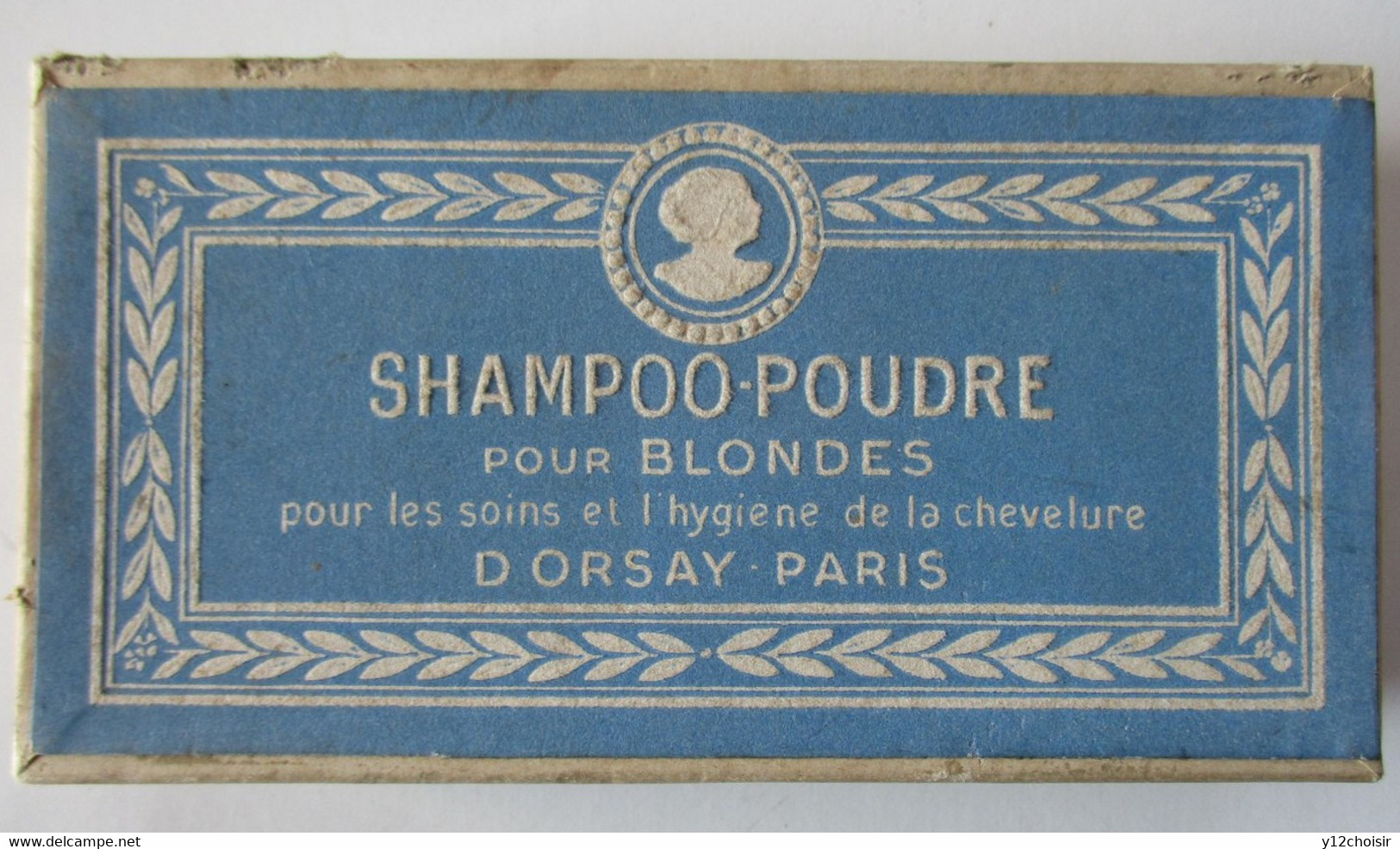 TBELLE BOITE SHAMPOO-POUDRE POUR BLONDES POUR LES SOINS ET L HYGIENE DE LA CHEVELURE D ORSAY PARIS - Accessories