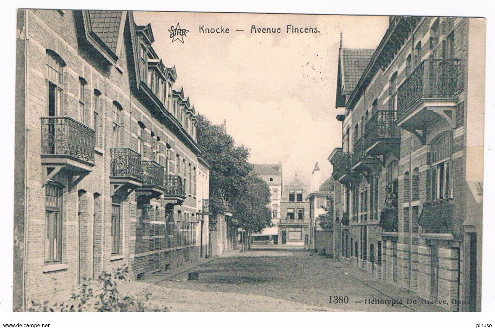 B-9365   KNOCKE : Avenue Fincens - Knokke