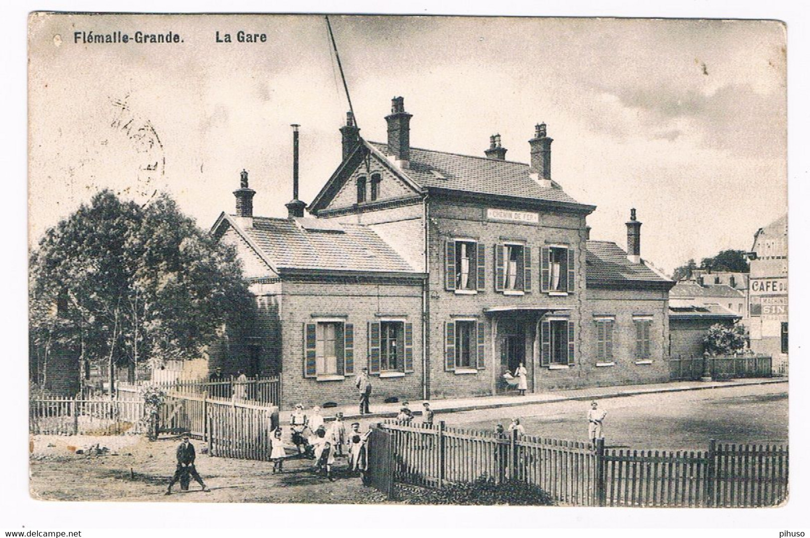 B-9367  FLEMALLE-GRANDE : La Gare - Flémalle