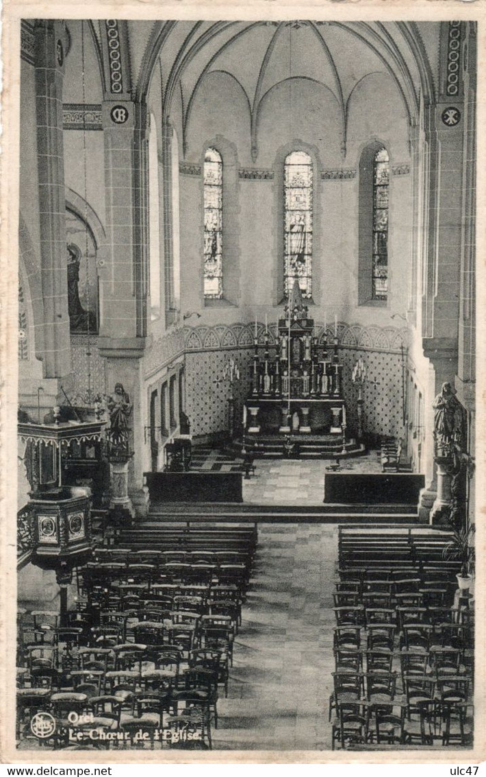 - ORET. - Le Choeur De L'Eglise. - - Mettet