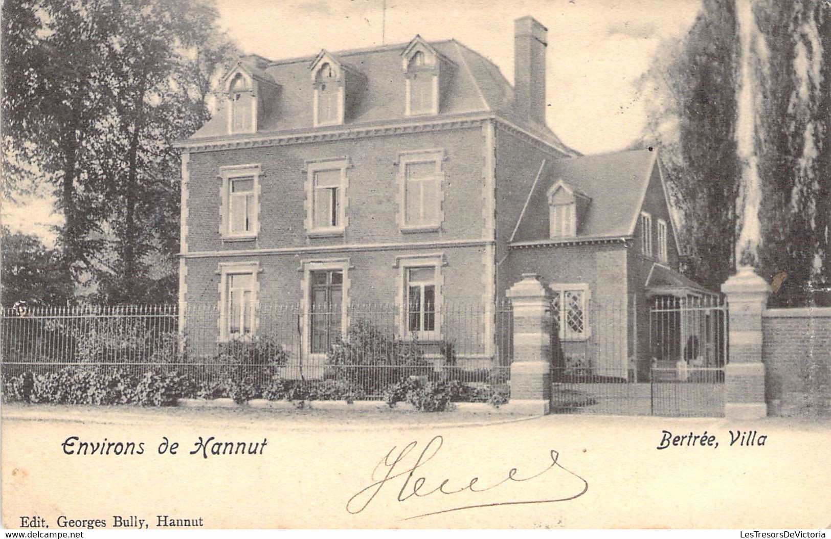 Belgique - Environs De Hannut - Bertrée Villa - Edit. Georges Bully - Carte Postale Ancienne - Hannut