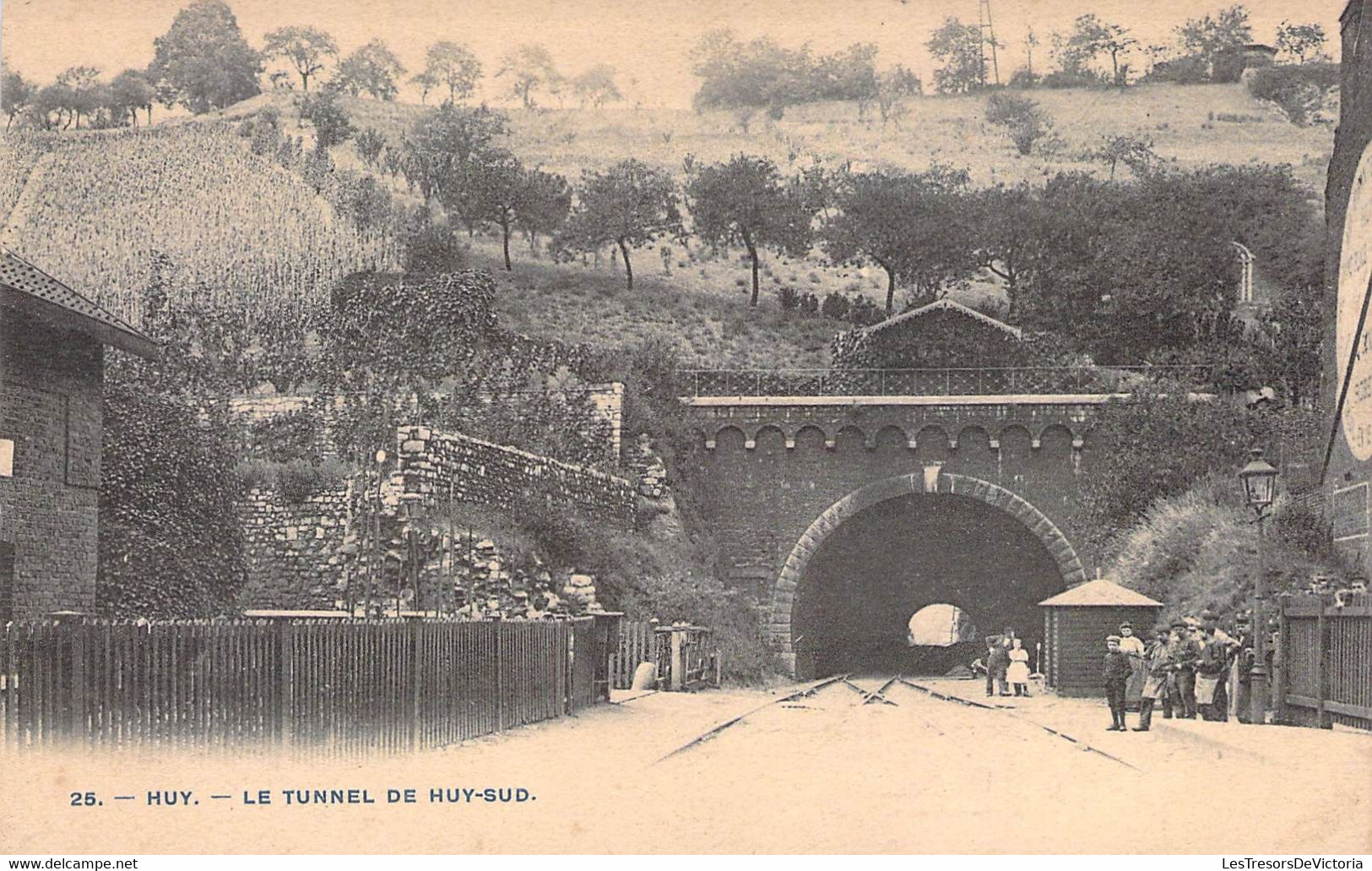 Belgique - Huy - Le Tunnel De Huy Sud - Animé  - Carte Postale Ancienne - Huy