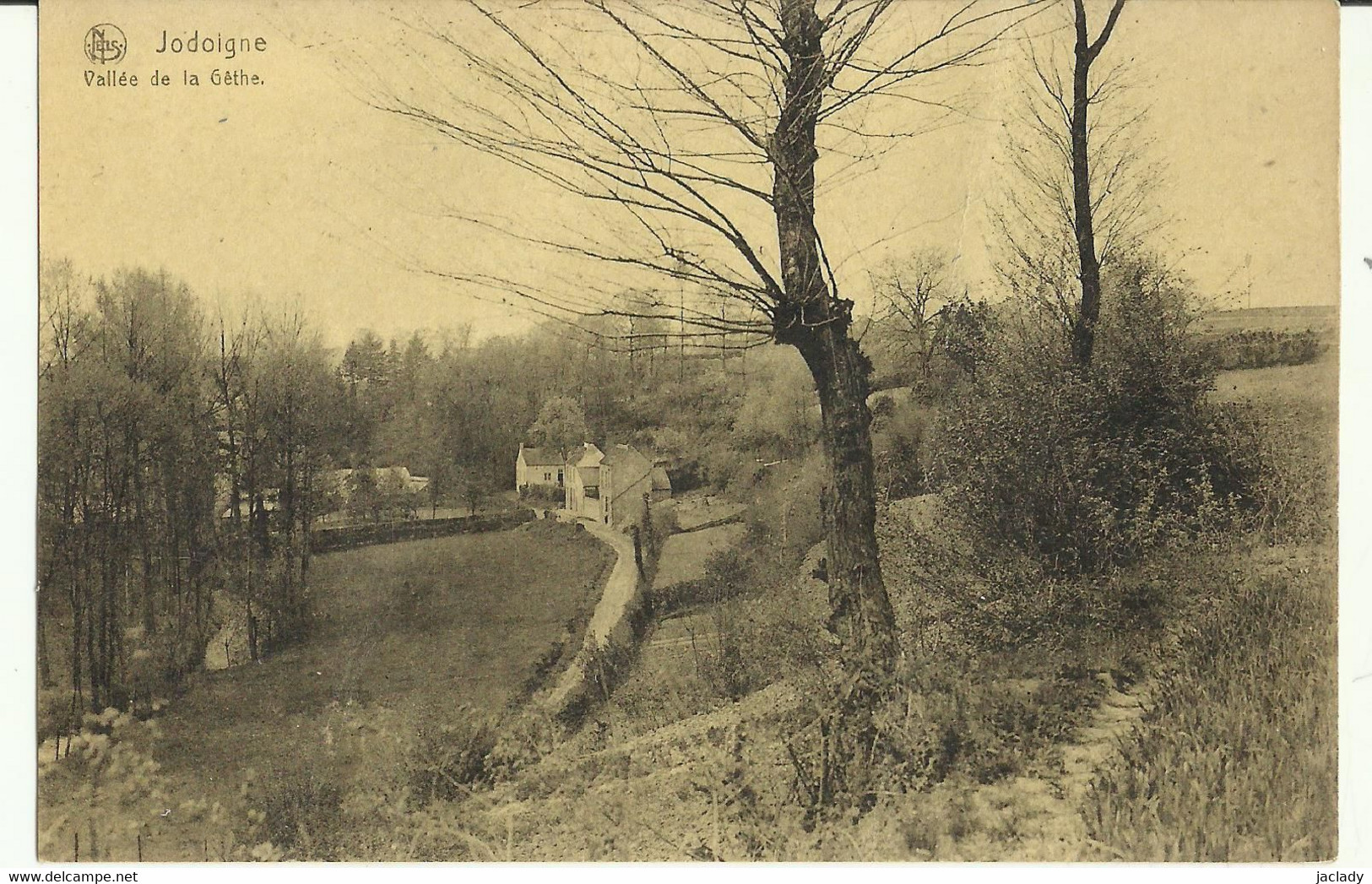 Jodoigne -- Vallée De La Gêthe.   (2 Scans) - Jodoigne