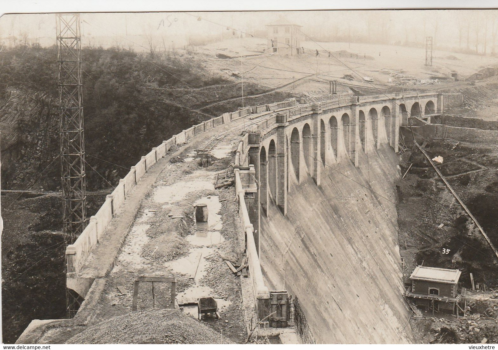 WAIMES - ROBERTVILLE  PHOTO CARTE   BARRAGE - Weismes