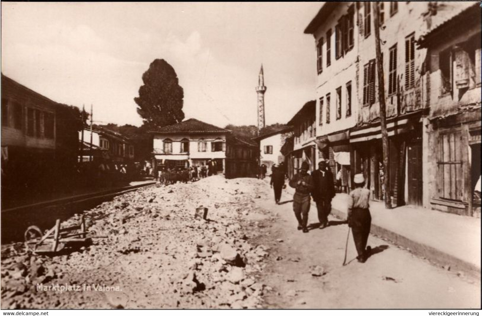 ! Ansichtskarte Aus Albanien, Valona, Albania - Albania