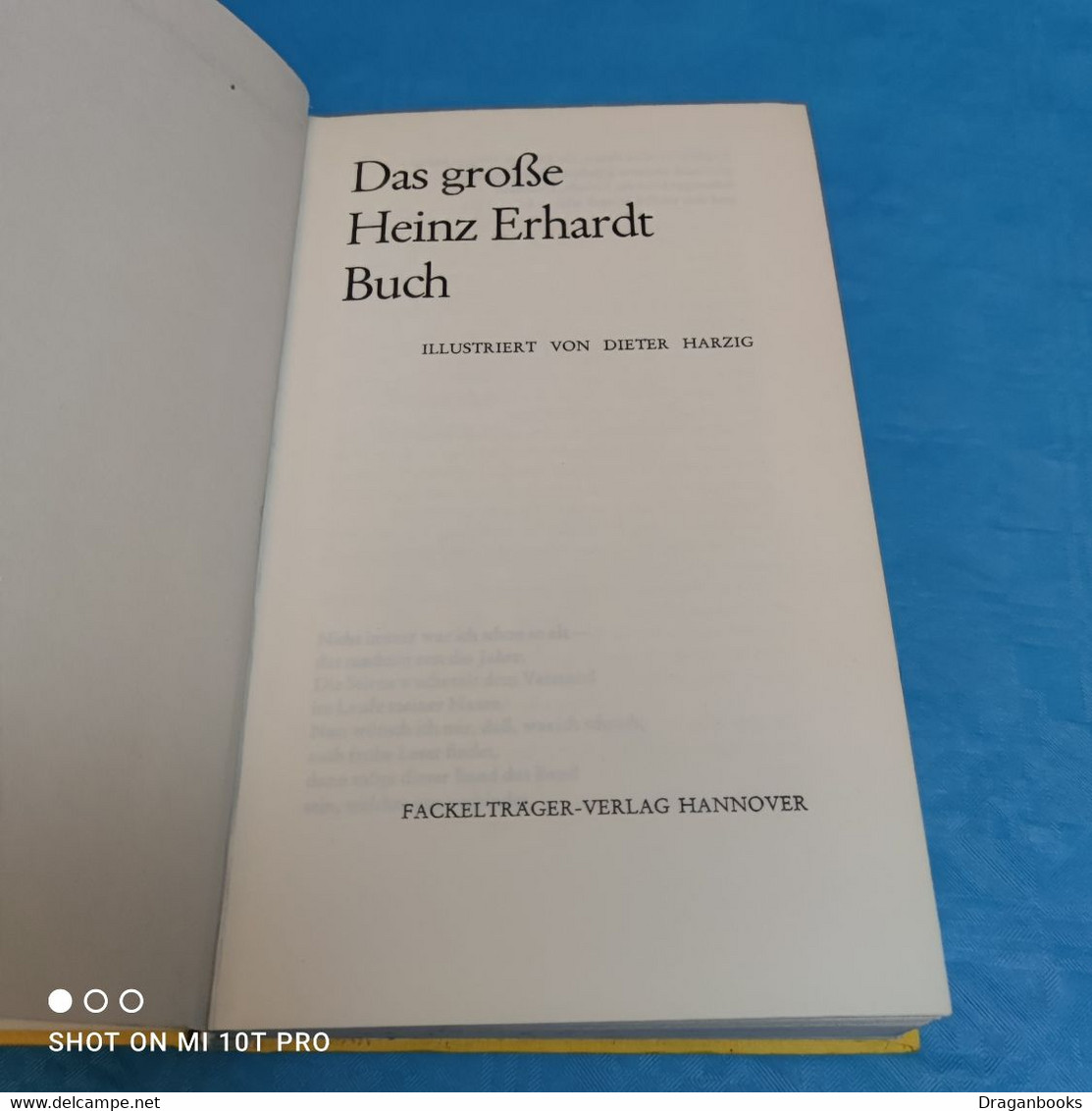 Heinz Erhardt - Das Grosse Heinz Erhardt Buch - Humor