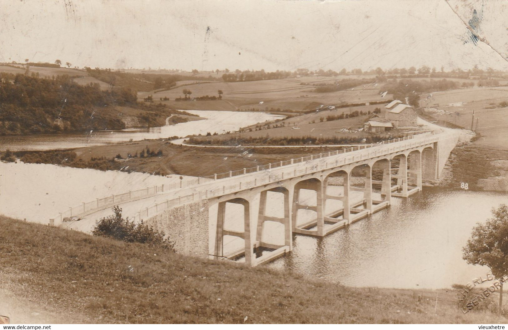 WAIMES - ROBERTVILLE  PHOTOCARTE  PONT HAELEN - Weismes