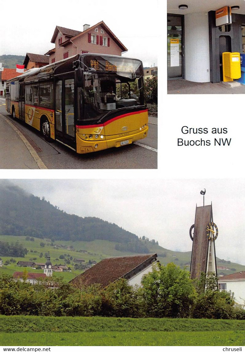 Buochs  Postauto  3 Bild H   Limitierte Auflage! - Buochs