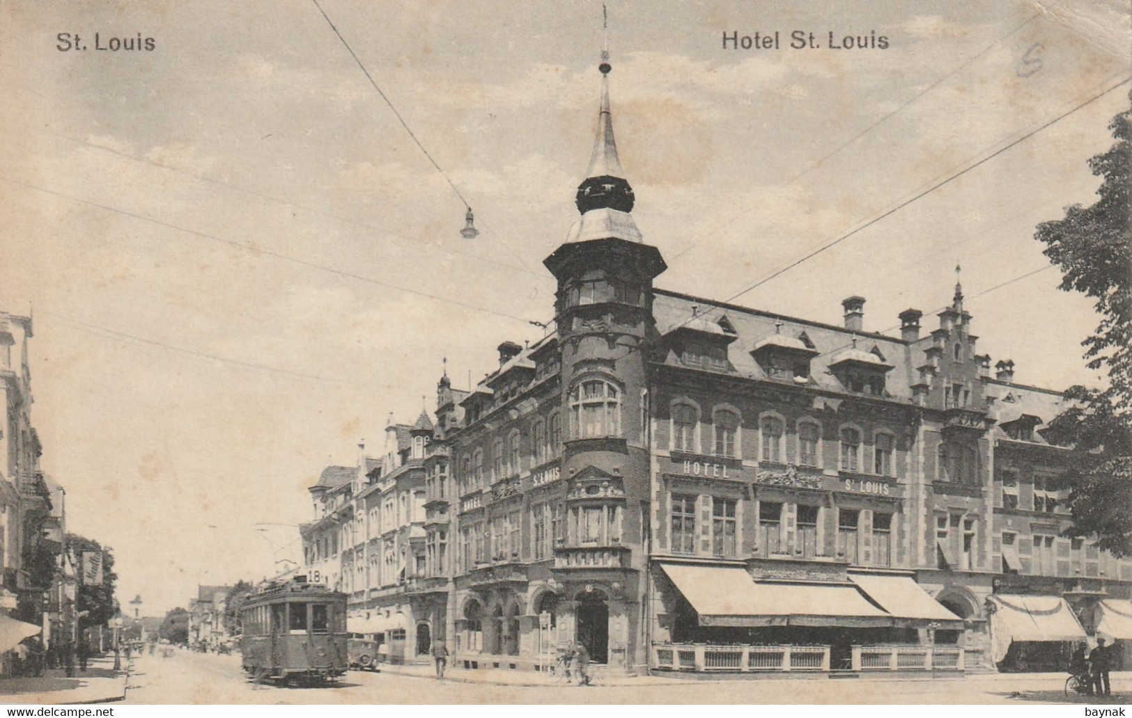 FR2659   --   ST. LOUIS  --  HOTEL ST. LOUIS  --  TRAMWAY - Saint Louis