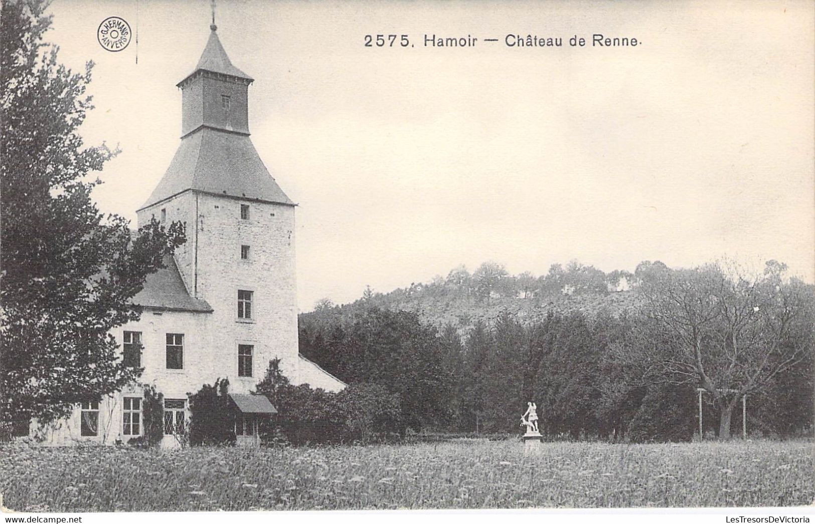 Belgique - Hamoir - Château De Renne - Edit. G. Hermans - Carte Postale Ancienne - Hamoir