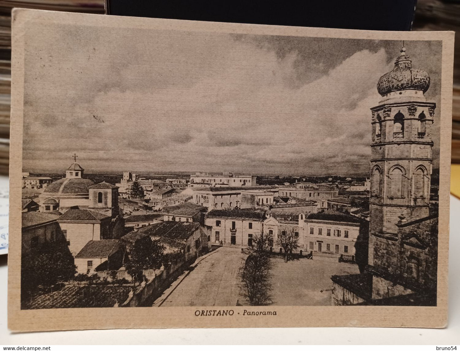 2 Cartoline Oristano Anni 50 Panorama - Oristano