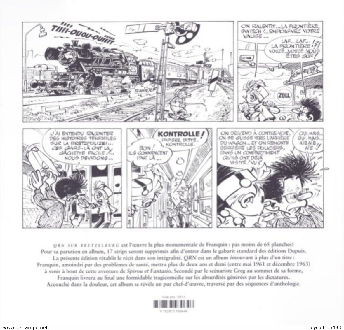 Franqui : QRN Sur Bretzelburg N. § Bl. Dupuis-Niffle - Franquin