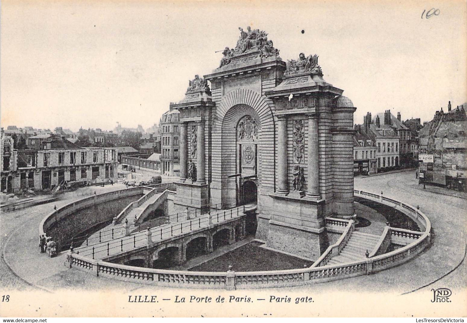 France - Lille - Lot De 11 Cartes De Vues Divers De Lille -  Carte Postale Ancienne - Lille