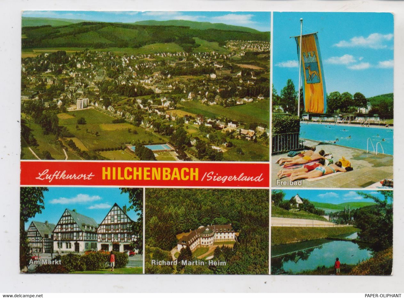 5912 HILCHENBACH, Mehrbild - AK - Hilchenbach