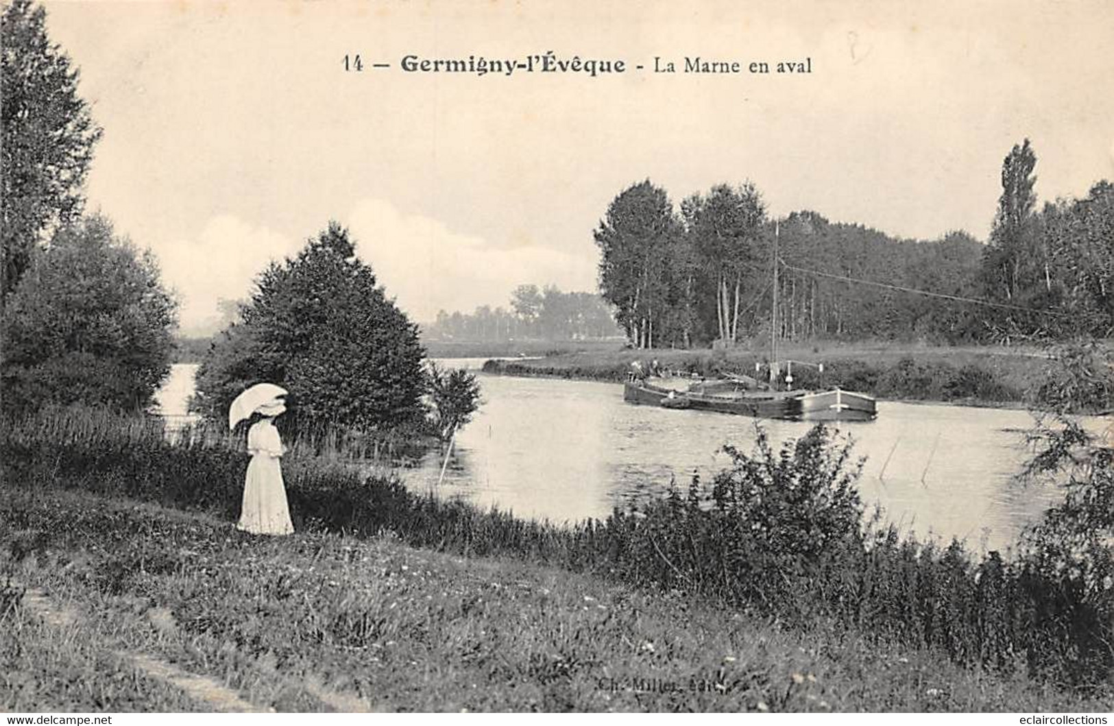 Germigny L'Evêque           77         La Marne En Aval      N° 14    (voir Scan) - Autres & Non Classés