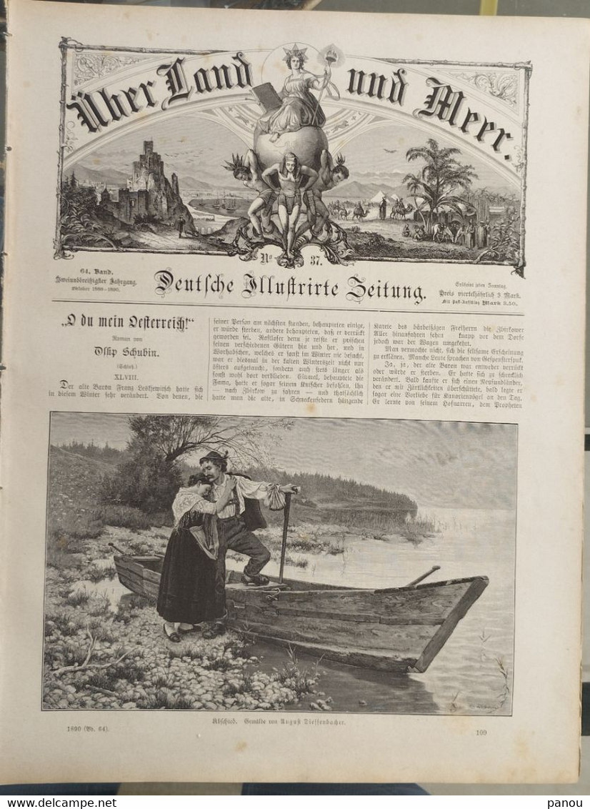 Über Land Und Meer 1890 Band 64 Nr 37. REICHSTAGS REICHSTAG - Autres & Non Classés