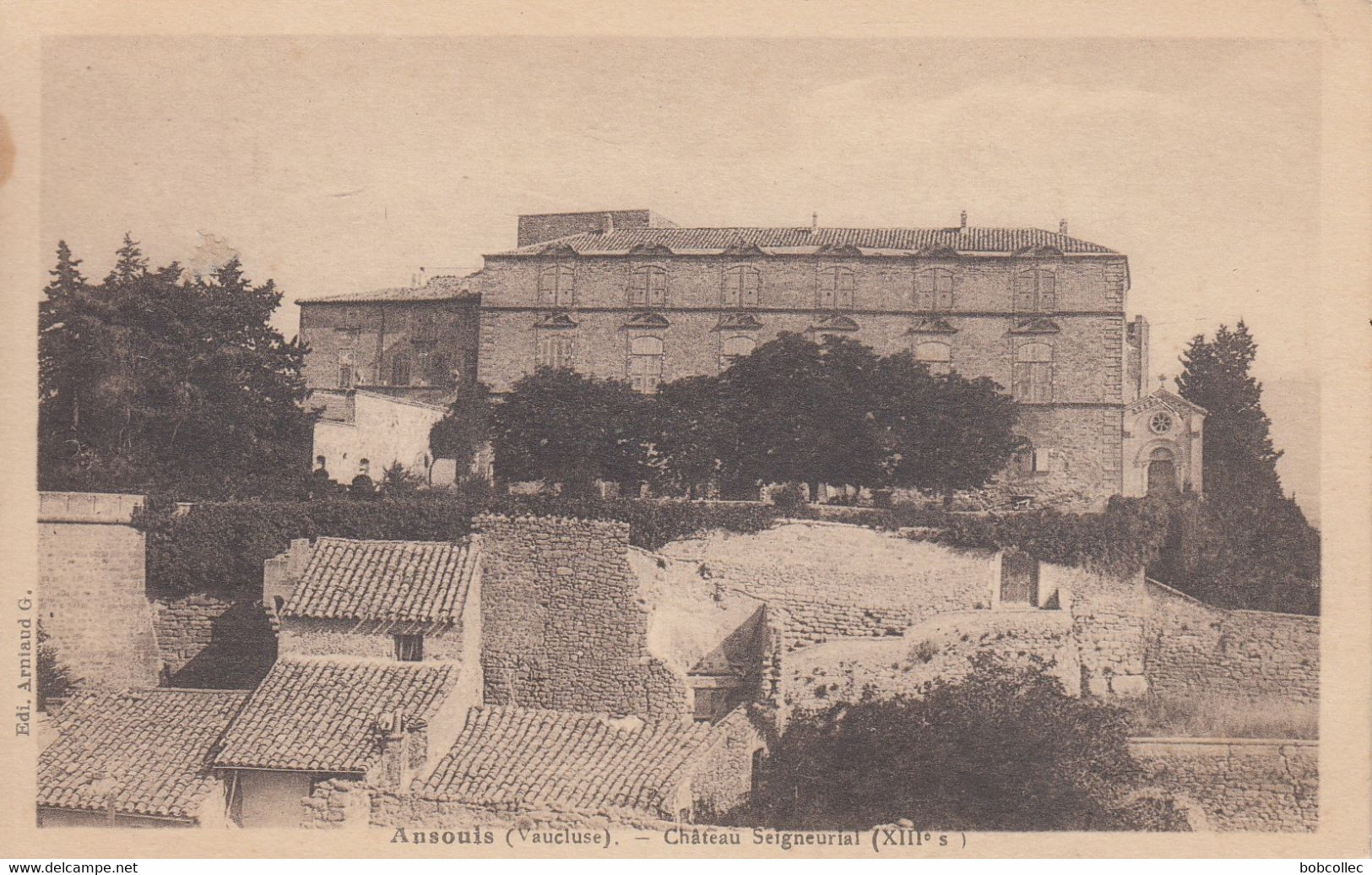 ANSOUIS (Vaucluse): Château Seigneural - Ansouis