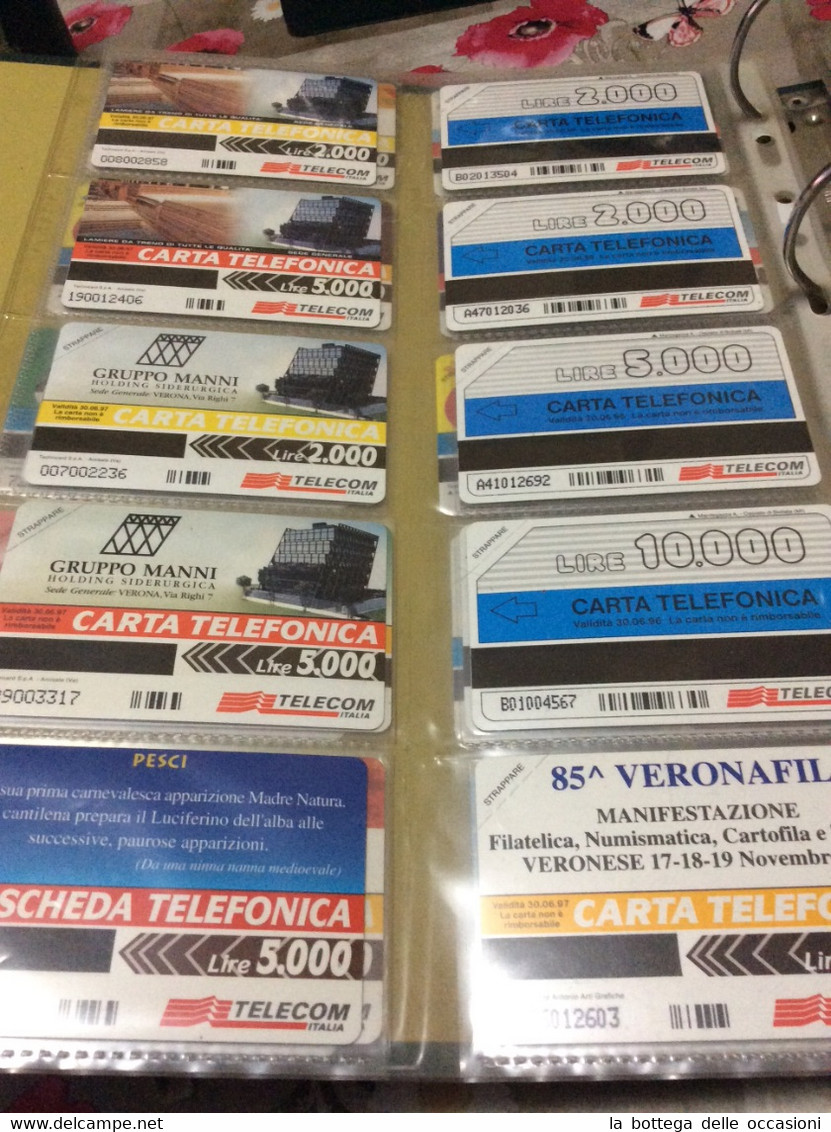 ITALIA 10 Schede Telefoniche Nuove Perfette  Magnetizzate - Öff. Diverse TK