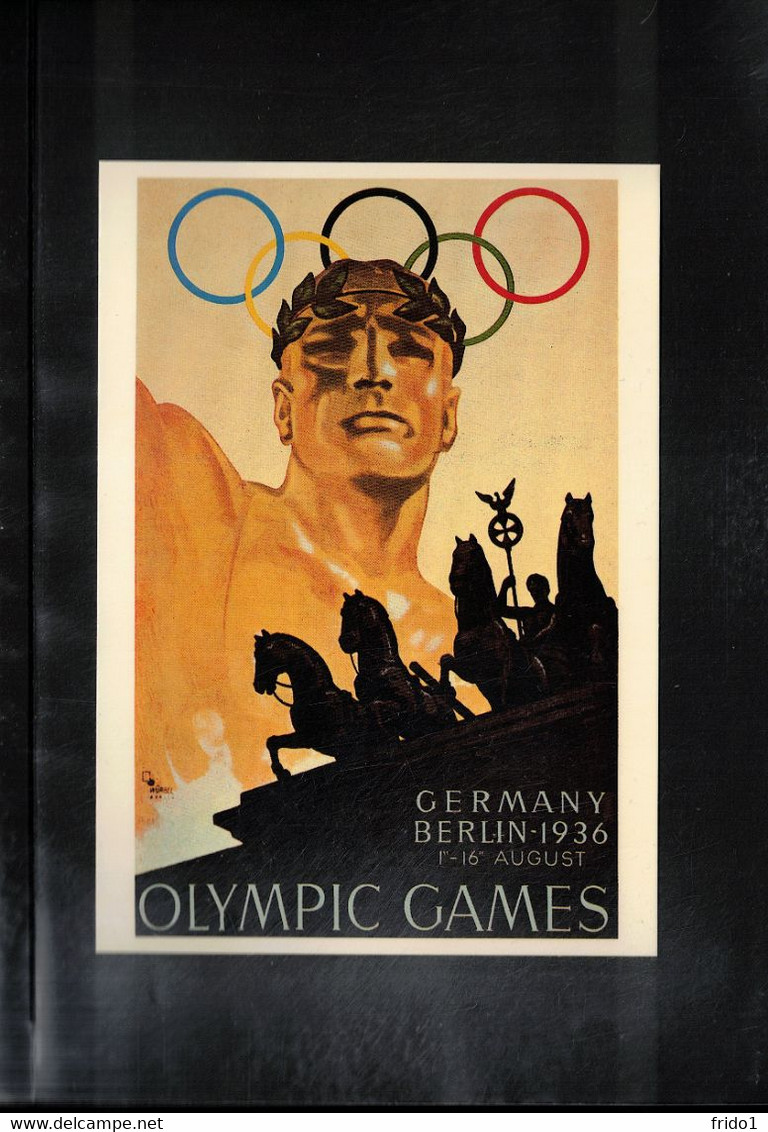 Germany / Deutschland 1986 50th Anniversary Of The Olympic Games In Berlin - Philatelic Exhibition - Sommer 1936: Berlin