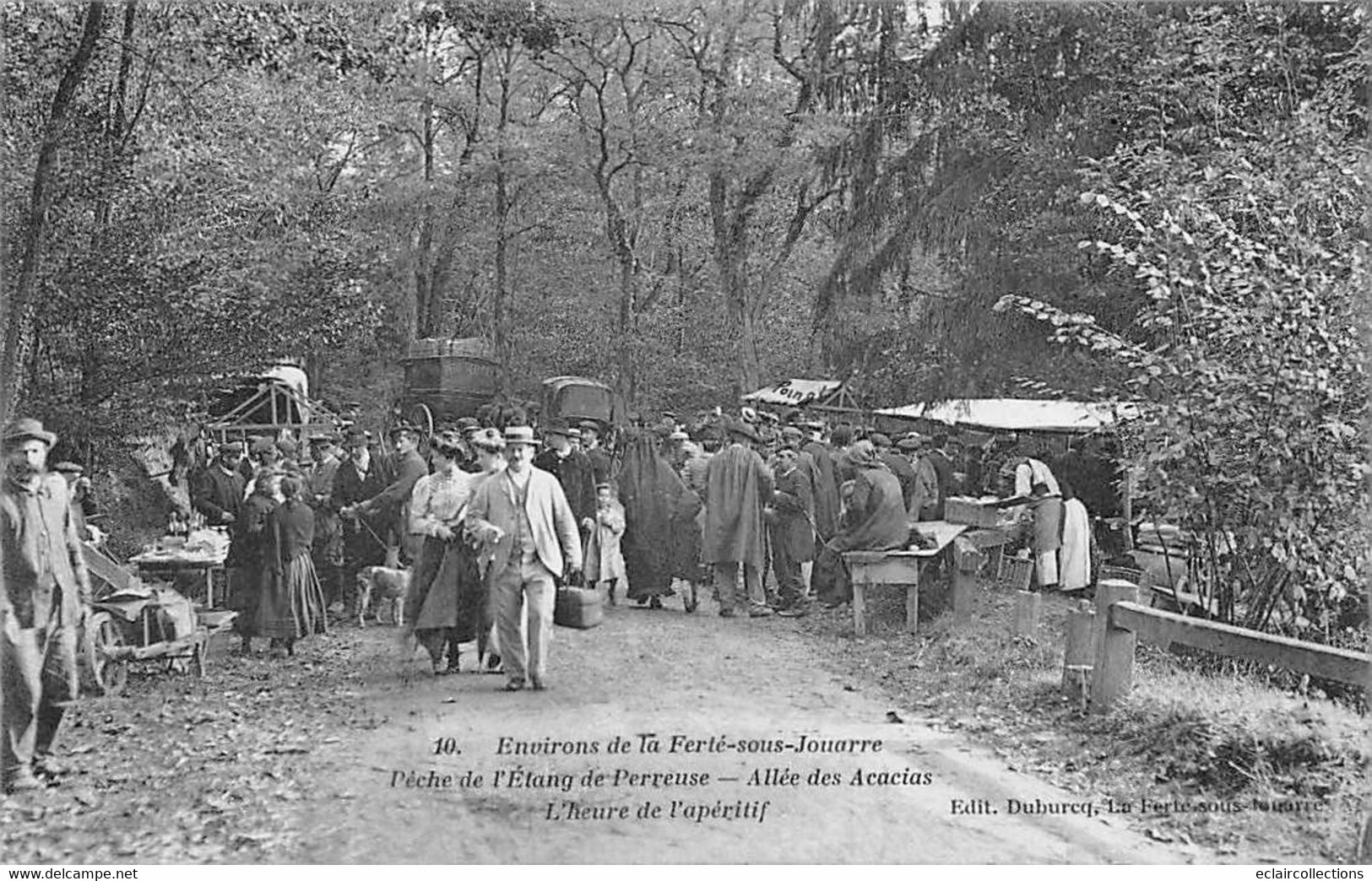 Jouarre              77         Etang De La Péreuse. Pêche.  Heure De L'apéritif   N°10         (voir Scan) - Autres & Non Classés