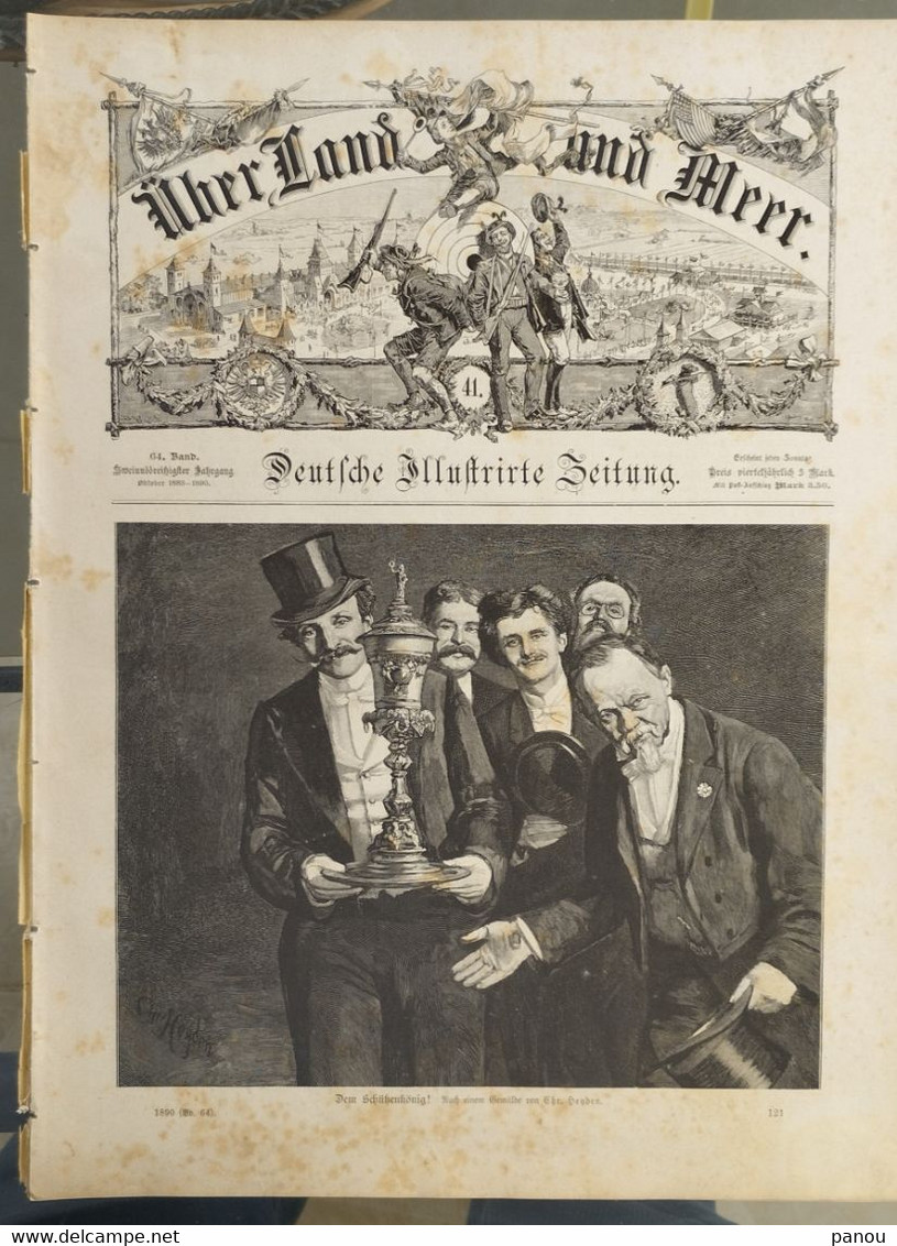 Über Land Und Meer 1890 Band 64 Nr 41. BERLIN - Autres & Non Classés