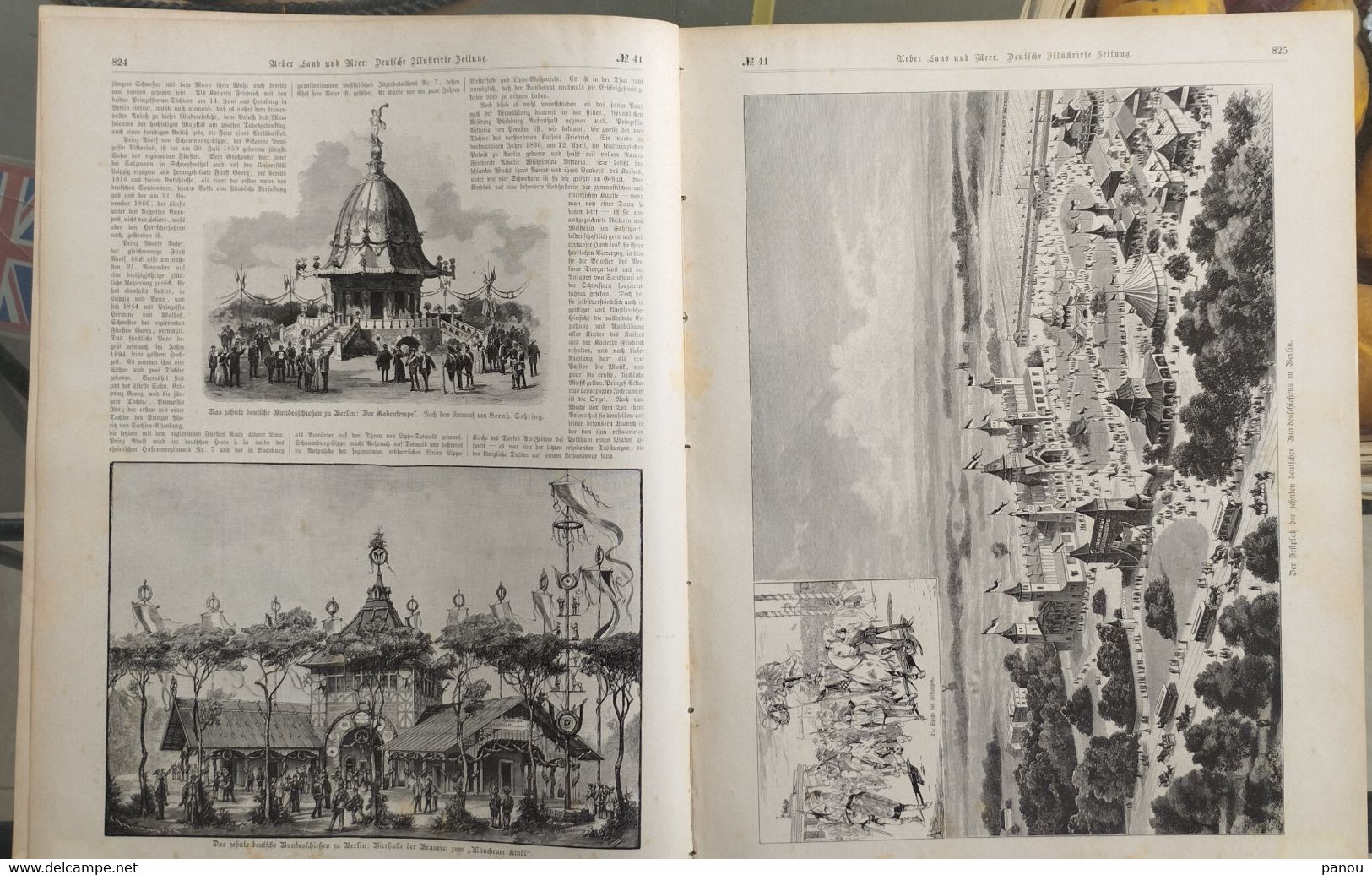 Über Land Und Meer 1890 Band 64 Nr 41. BERLIN - Autres & Non Classés