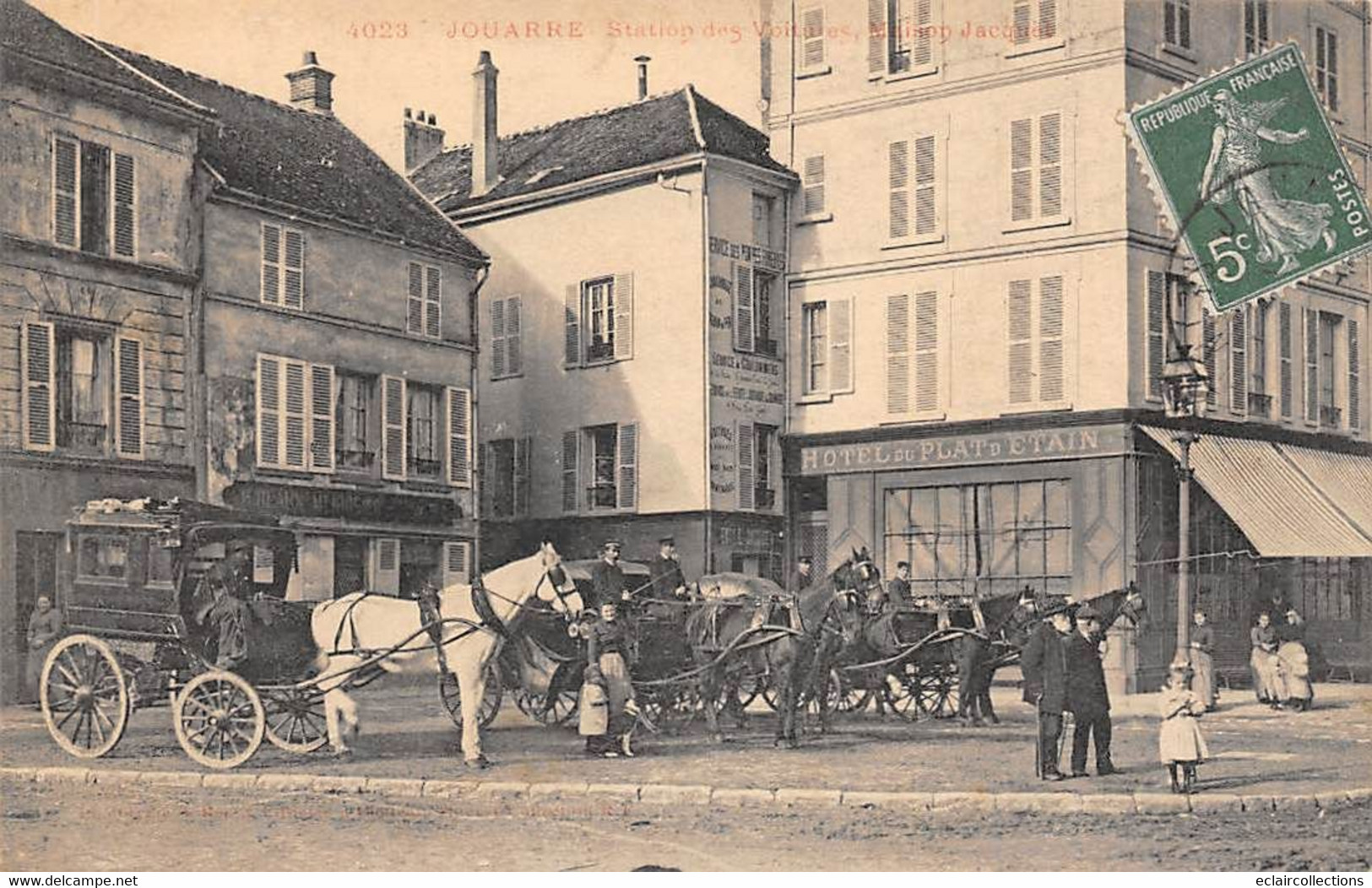 Jouarre              77         Station Des Voitures     N° 4023 (voir Scan) - Autres & Non Classés