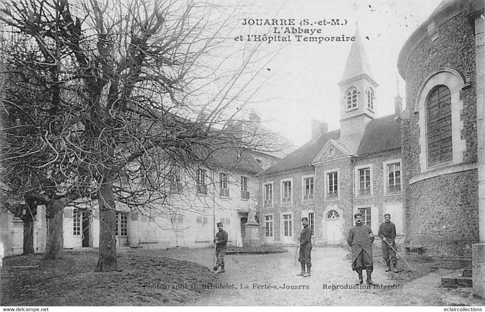 Jouarre              77         L'Abbaye  Et  Hôpital Temporaire     (voir Scan) - Autres & Non Classés