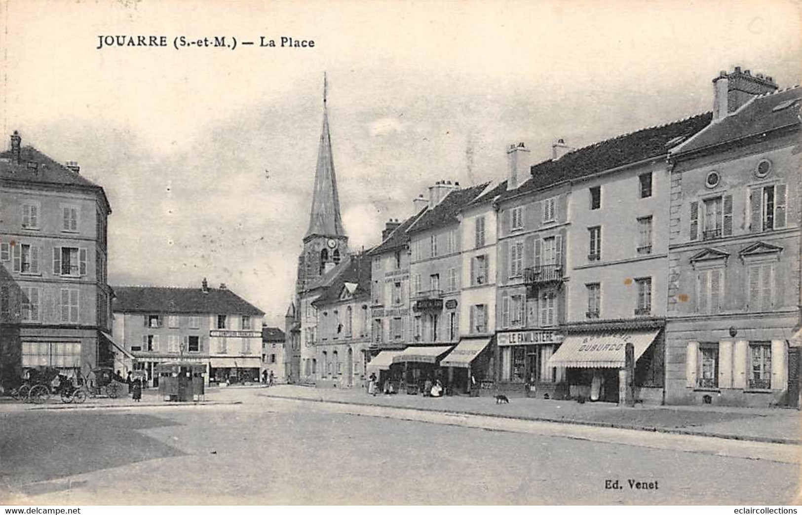 Jouarre              77         La Place . Familistère     -  2  -     (voir Scan) - Other & Unclassified