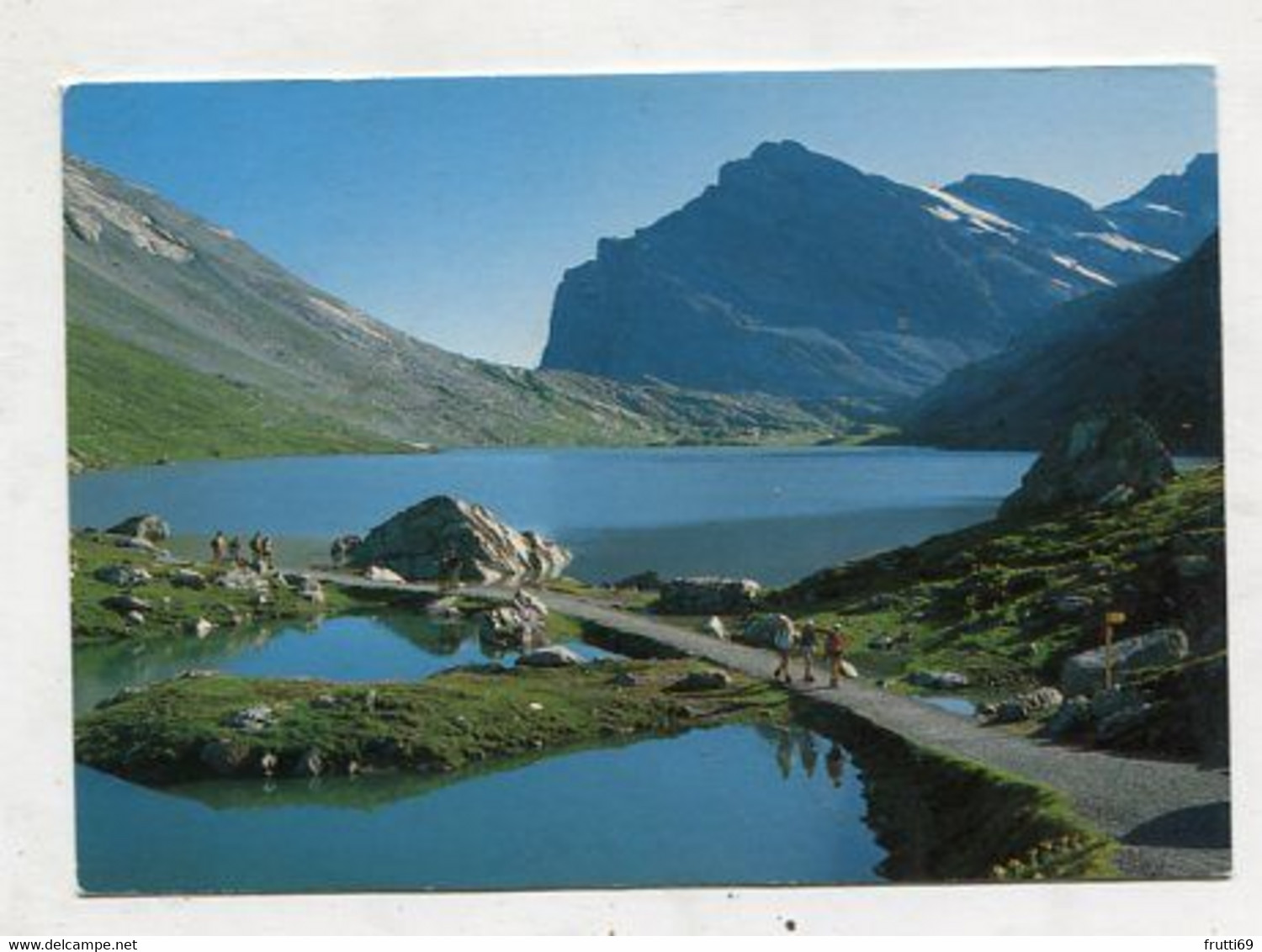 AK 120295 SWITZERLAND - Daubensee - Daubenhorn Am Gemmipass - Kindersteg-Leukerbad - Steg