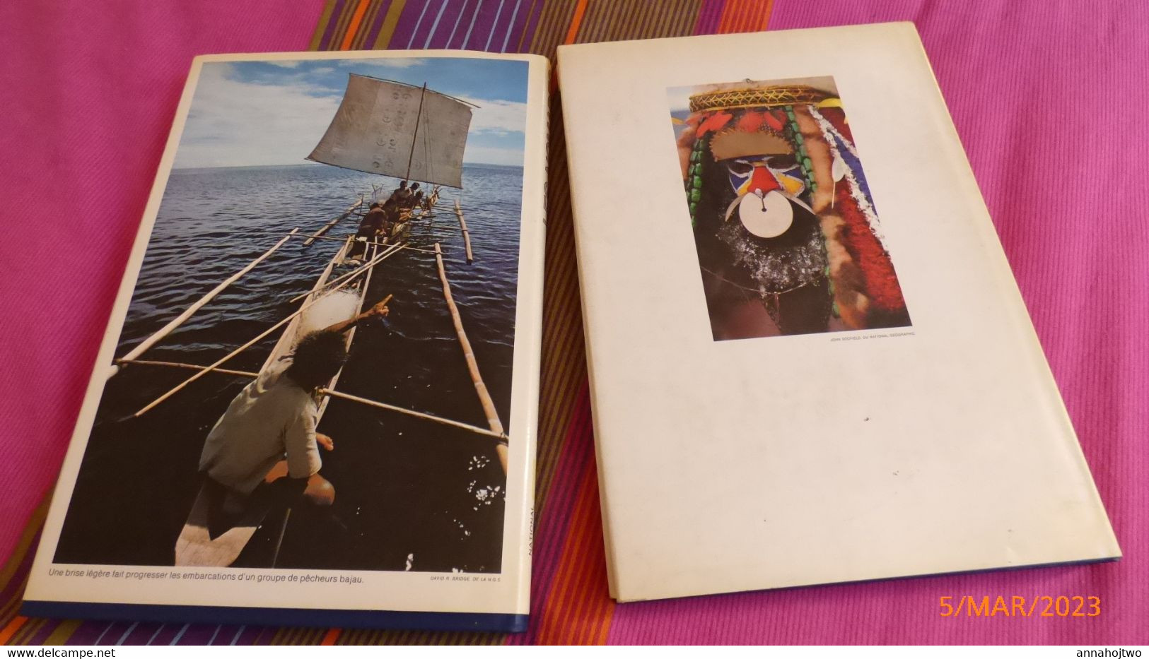 2 Volumes :  LES NOMADES & LES MONDES PRIMITIFS   / National Geographic Society -1978. - Lots De Plusieurs Livres