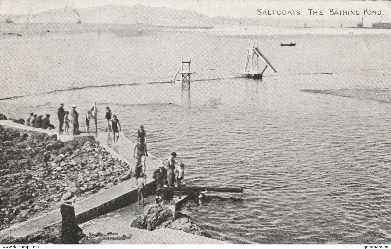SALTCOATS- THE BATHING POND - Ayrshire