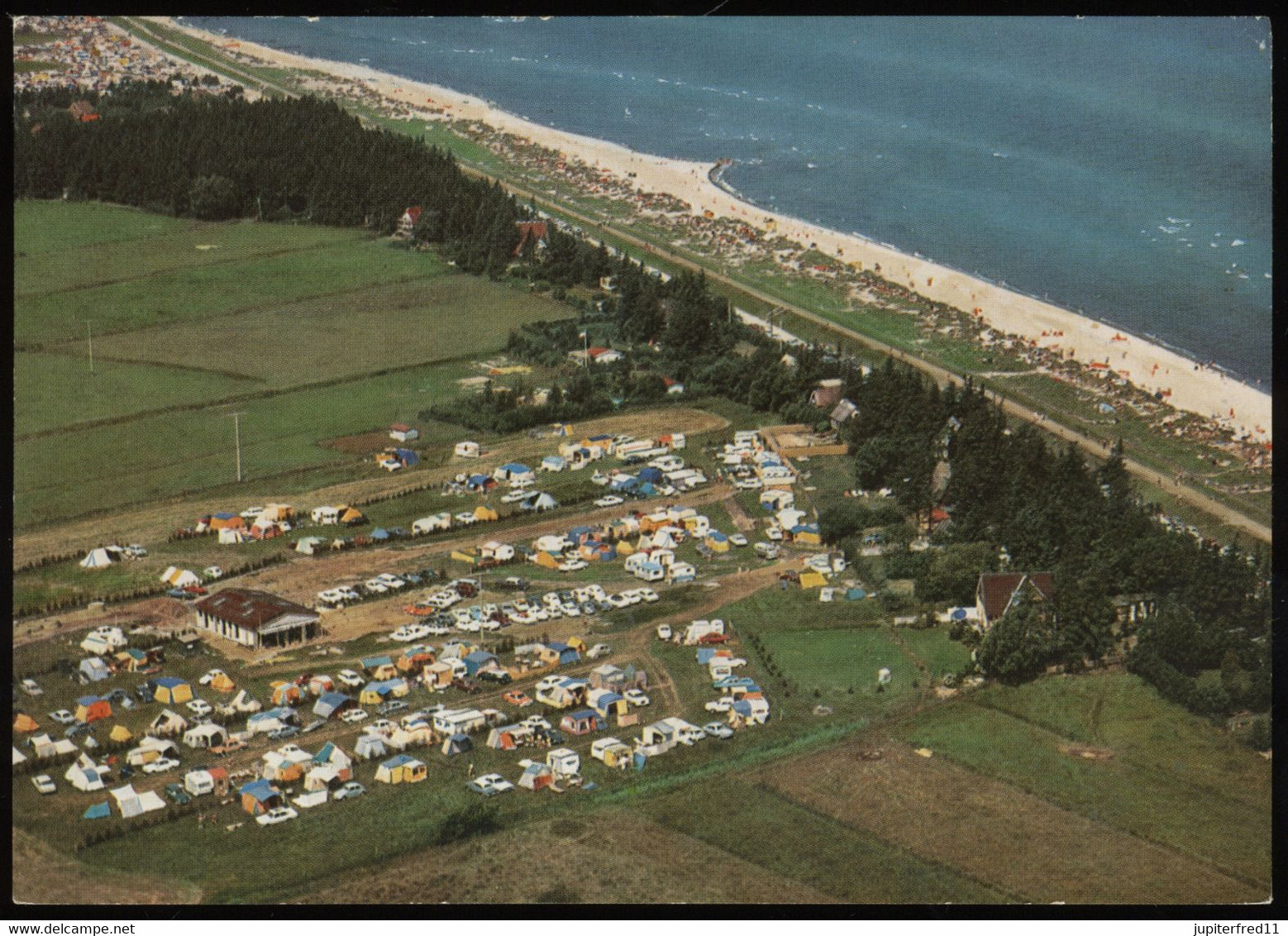 (B3004) AK Ostseebad Kalifornien (Schönberg, Holstein) Campingplatz Olsson - Schoenberg