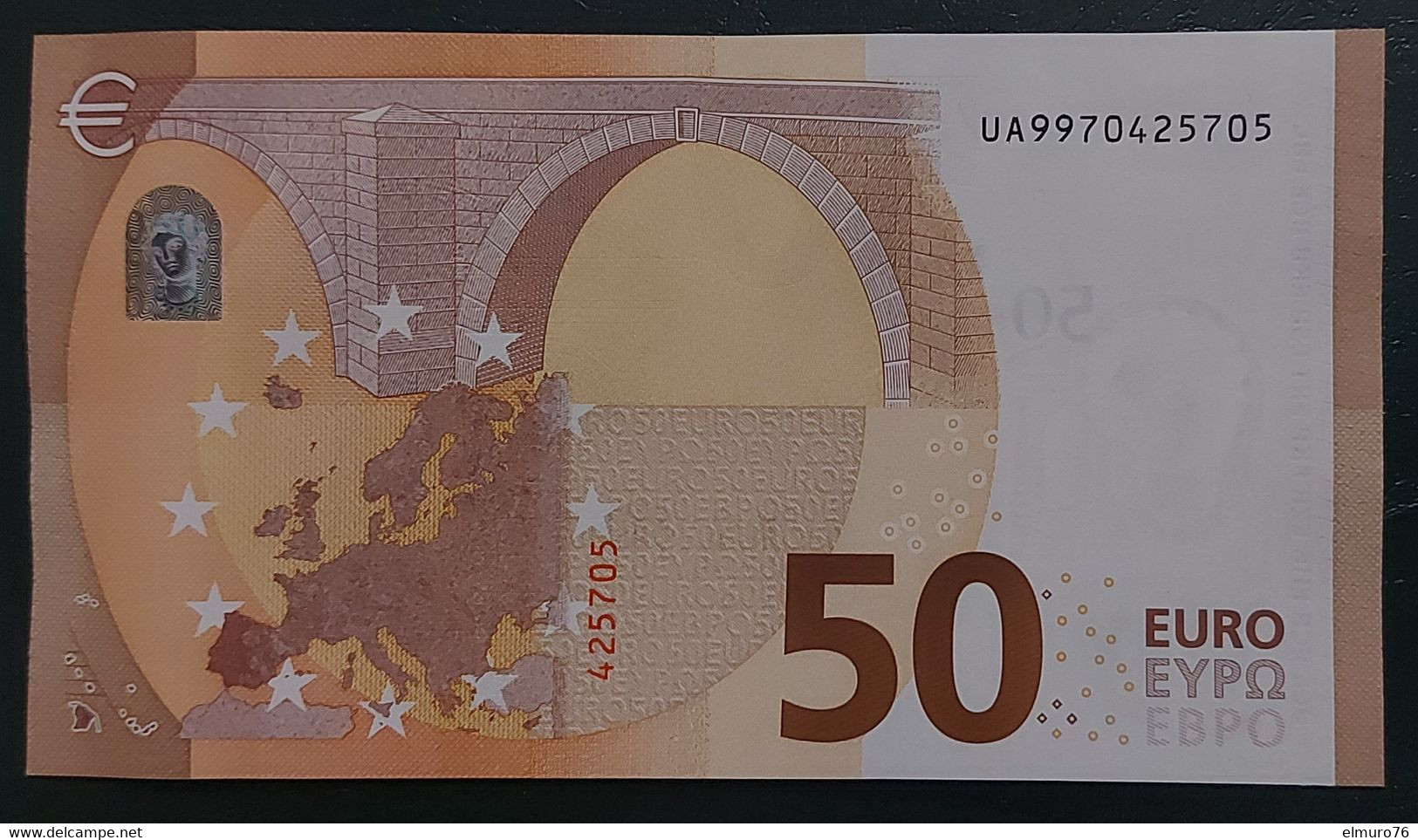 50 EURO U042B2 Serie UA Ch 97 France Lagarde Perfect UNC - 50 Euro