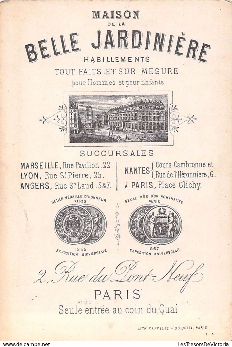 Chromos - Maison De La Belle Jardinière - Monsieur Le Ministre Est-il A Son Cabinet? - Altri & Non Classificati