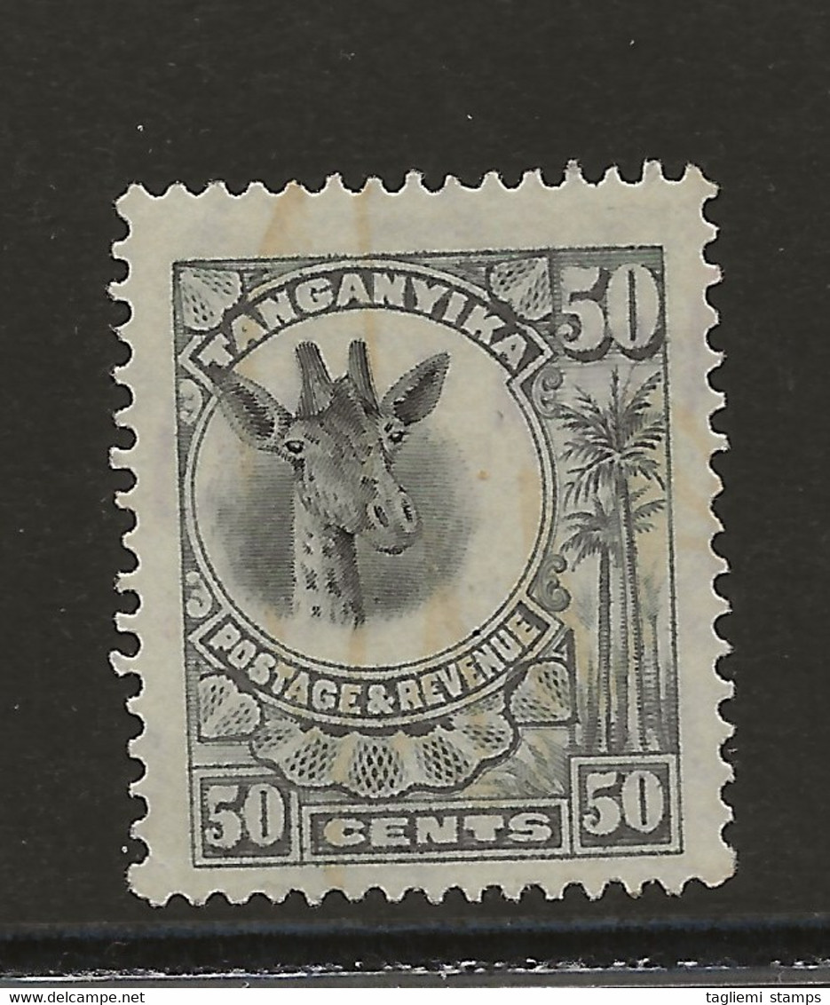 Tanganyika, 1922, SG  81, Used - Tanganyika (...-1932)