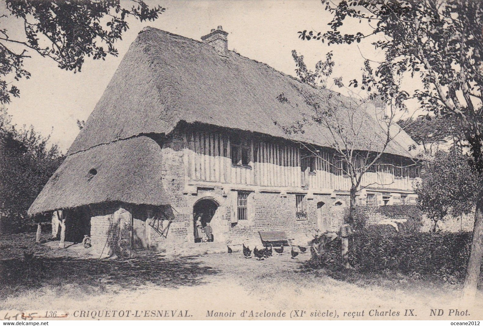 76 CRIQUETOT L ESNEVAL MANOIR  D AZELONDE - Criquetot L'Esneval