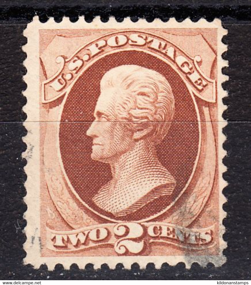 USA 1870-71 Cancelled, Perf 12 No Grill, Sc# 146 - Used Stamps