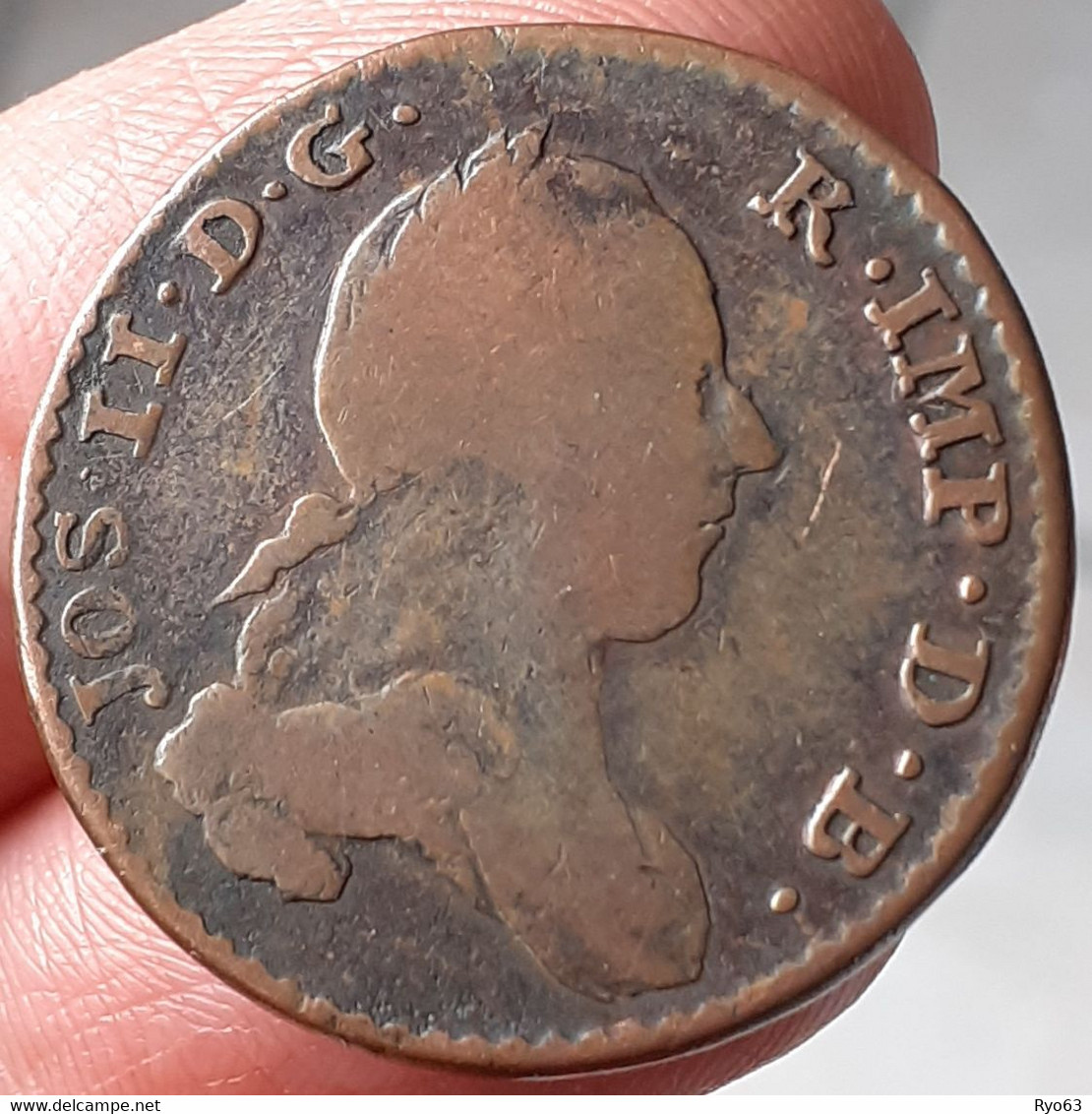 Monnaie 2 Liards 1788 Joseph II - Andere & Zonder Classificatie