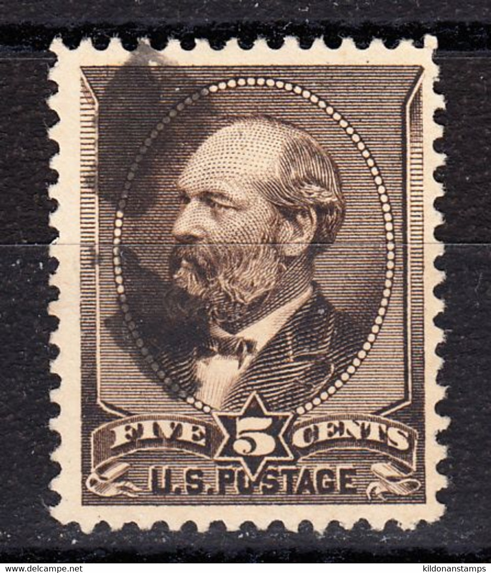 USA 1882 Cancelled, 5cent Yel-brown, Sc# 205 - Gebraucht